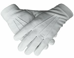 Gants d'hiver thermiques en cuir uni pour hommes, Regalia maçonniques (taille S) - Product Image 1
