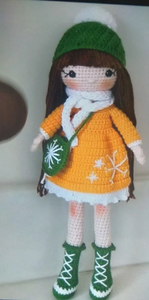 Poupées au crochet uniques faites à la main Un cadeau spécial pour toutes les occasions - Product Image 2