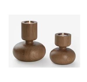 Candelabro de Madera Hecho a Mano, Ecológico y Moderno, con Forma Personalizada y Color a Elección, Exportaciones de Artesanía CEE-301491, para Hogar, Restaurante, Hotel - Product Image 3