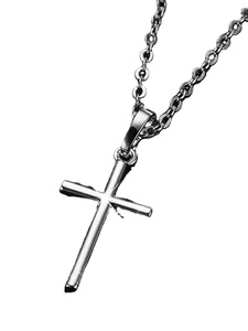 Simple à la mode marque titane acier collier hommes rue hip-hop Punk chandail chaîne Streetwear chaîne pendentif - Product Image 5