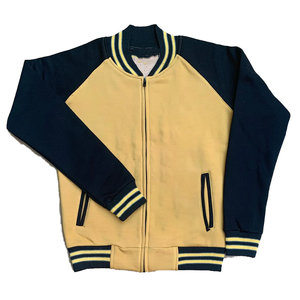 เสื้อแจ็คเก็ตฟลีซพรีเมียม APA รุ่น Old Gold Varsity |    เสื้อแจ็คเก็ตบอมเบอร์สำหรับสมาคมนักศึกษา |   ไอซ์ โคลด์ เชนิลล์ ชุดยูนิฟอร์มสไตล์กรีกสำหรับมหาวิทยาลัย - Product Image 1