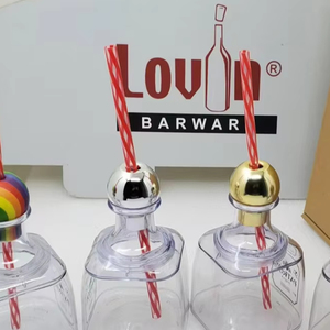 <b>Reusable</b> Gold Top Party Bottles - Product Image 3