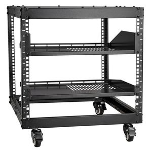 Rack Server Open Frame 9U, Profondità Regolabile 23FT-40FT, Montaggio a Parete o Autoportante, Rack di Rete a 360 Gradi C - Product Image 3