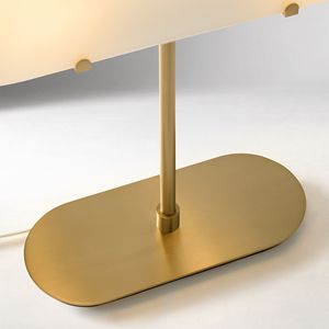 Lámpara de Mesa Lateral de Metal Contemporánea con Bombilla LED para Escritorio, Mesita de Noche o Estante, Disponible a un Precio Razonable - Product Image 6