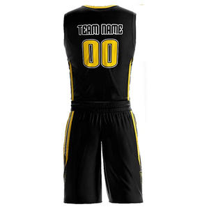 Professional Sportswear Uniform Set Supplier Custom Design Sublimation Printing Breathable Plus Size Basketball Jersey Shorts - Product Image 2