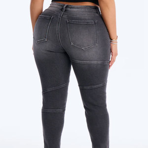 Pantalones Vaqueros de Mezclilla para Mujer al por Mayor a Bajo Precio y Alta Calidad, Nueva Llegada, Pantalones Vaqueros de Mezclilla Modernos y Elegantes para Mujer - Product Image 3