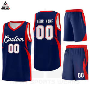 Conjunto de Uniforme de Baloncesto Personalizado para Hombre, Camiseta sin Mangas y Pantalones Cortos, Transpirable, Absorbente de Humedad, Antibacteriano, de Alto Rendimiento - Product Image 5