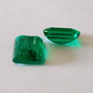 Piedras Preciosas Verdes de Esmeralda de Corte Colombiano Creadas en Laboratorio, Calidad Premium para Joyería, para Uso en la Fabricación de Joyas - Product Image 2