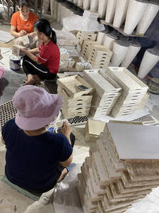 Cuencos redondos de nácar hechos a mano de alta calidad para servir comida para Eid Ramadán MOQ bajo al por mayor de Vietnam - Product Image 6