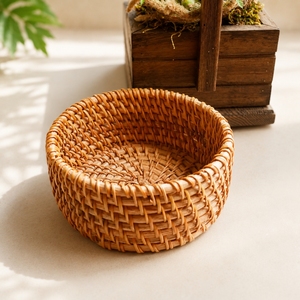Porte-bougie rond en coquille de noix de coco naturelle fait main, multifonctionnel, pour usage alimentaire, décoration de la maison - Product Image 5