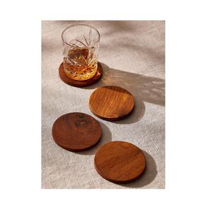 Sous-verre en bois résistant à la chaleur, lisse et poli, pour la maison et les restaurants - Product Image 3