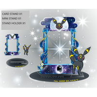 Support en acrylique pour jeu de cartes Pokémon, version coréenne, figurine d'anime et de jeu en couleur BLAEKY