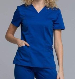 Reusable Wholesale High-quality Denim Clinic Uniform Scrub Suit <b>Set</b> for <b>Doctors</b> and Nurses Hospital Use - Product Image 6