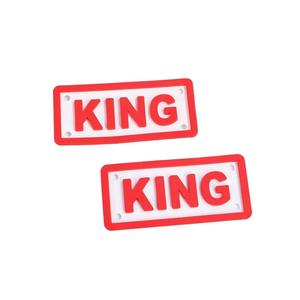 Parches de silicona suave 3D de alta venta con logo, parches de PVC con forma de flor para coser en ropa y sombreros, material de tela a bajo precio - Product Image 6