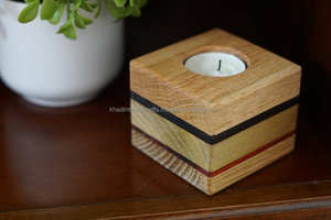 Soporte de luz en T de cerámica artística, diseño único hecho a mano, perfecto para regalos de boda, cumpleaños, festivales y aniversarios - Product Image 5