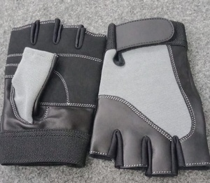 Gants de musculation de haute qualité pour hommes, pour entraînement de musculation, fitness, cross-training, avec doigts courts - Product Image 1
