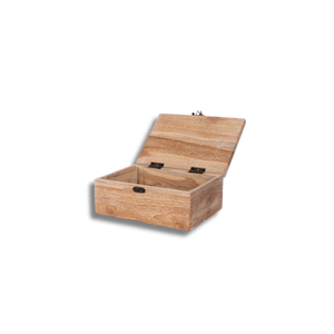 Caja de té estilo LUCI Chic INS, almacenamiento de madera elegante para especias de té, opción de regalo favorita de los fanáticos del té de forma cuadrada - Product Image 1
