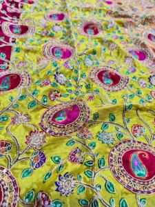 Tela de Viscosa 100% Estampada, Tejido de Patchwork con Patrón Floral, Peso Medio, para Prendas de Niñas y Decoración del Hogar - Product Image 2