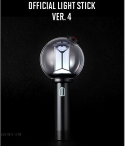 Light Stick Oficial de BTS Ver.4, Diseño Coreano de Plástico Negro para Fans de K-Pop, Apto para Todas las Edades - Product Image 3