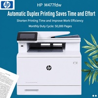 Printer Laser Warna HP Color LaserJet Pro MFP M477fdw Rekondisi, Kecepatan Tinggi 28ppm, Printer Nirkabel dengan Garansi untuk Kantor