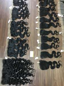 Minh Khang Hair – Meilleur Prix de Gros – Cheveux Humains Vietnamiens 100% Naturels Bouclés Ondulés avec Closure Frontale – Extension de Luxe Ondulée Profonde - Product Image 6