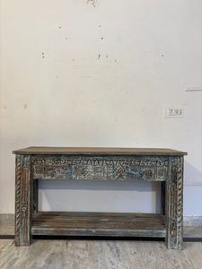 Table console en bois moderne de haute qualité pour salon, salle à manger, cuisine, décoration intérieure unique pour villa, bar, hôtel, chambre à coucher - Product Image 2