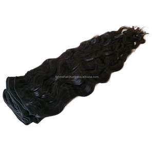 Extensiones de Cabello Humano Virgen Remy de 24-28 Pulgadas, Doble Trama, Longitud Estirada, Cutícula Cruda Alineada, Textura Ondulada Sin Enredos - Product Image 2