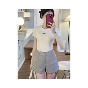 Pantalones Cortos Moldeadores para Mujer al Mejor Precio, Pantalones Deportivos Holgados Bordados, Transpirables, Ecológicos, Servicio OEM, Suministro de Vietnam - Product Image 4