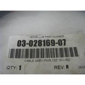 NOUVEAU Câble Novellus 03-028169-07, alimentation, 132 pouces - Équipements et pièces semi-conductrices d'occasion fiables à l'échelle mondiale - Product Image 1
