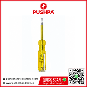 Probador de Líneas Eléctricas de Alta Resistencia, 6 Pulgadas, Detección de Bajo Voltaje CA, Herramienta de Seguridad Amarilla con Punta de Acero Inoxidable, Personalizable OEM/ODM - Product Image 2