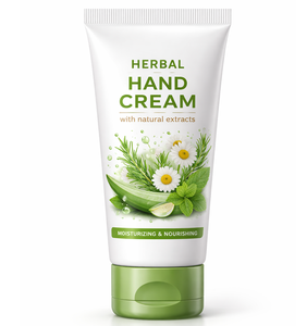 Crema de Manos Herbal al por Mayor con Aloe Vera y Manteca de Karité, Marca Privada OEM, Crema Hidratante y Reparadora Intensiva para la Piel - Product Image 4