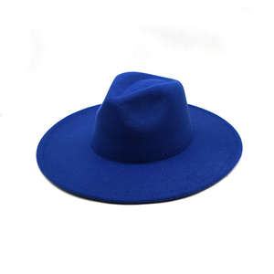 Chapeau Fedora en polyester tendance pour femmes et hommes, style classique, décontracté, à large bord, chapeau jazz - Product Image 6