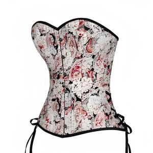 Corsets Vintage pour Femmes, Sexy, Sculptants, Respirants, Modernes, en Brocart, pour Grandes Tailles - Product Image 5