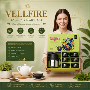 Luxury Ceramic Tea Gift <b>Set</b> with Elegant Floral Printing Packaging for Festive Corporate Gifting - Product Image 2