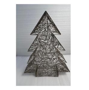 Elegante Árbol de Navidad Metálico Hecho a Mano, Adorno Decorativo Festivo para el Hogar y la Sala de Estar - Product Image 1