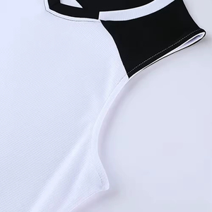 Conjunto de Uniforme de Baloncesto Unisex Personalizado, Estilo Universitario, Jersey y Pantalones Cortos Sublimados, Tallas Grandes, Transpirable, 100% Poliéster, Antibacteriano - Product Image 3