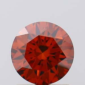 ห้องปฏิบัติการ VVS2สีส้มเข้มแฟนซี1.01 CT พรีเมี่ยมปลูก CVD เพชรทรงกลม2A IGI ได้รับการรับรองในอุดมคติตัดอดีตโปแลนด์ - Product Image 1