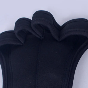 Custom Half-finger Gym Fitness Gloves <b>Foam</b> <b>Padding</b> Bodybuilding Training Palm Protection Cross-fit Weightlifting Unisex workout - Product Image 5