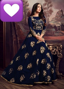 Robe brodée en Organza indien du pakistan, dernière Collection de robes de mariage avec travail manuel lourd, meilleures ventes 2023 - Product Image 4