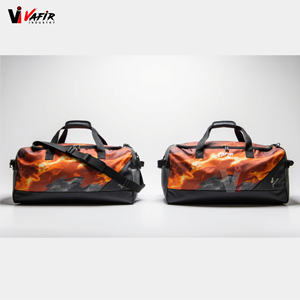 Sacs de voyage de week-end personnalisés à impression numérique, sacs de sport à sublimation, sacs imperméables grande capacité, sacs à bagages - Product Image 5