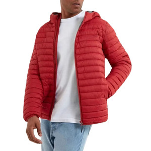 Color <b>Coat</b> Men's Large Size Quilted Waterproof Jacket Zipper Closure OEM Service Spring Autumn Winter - Product Image 3