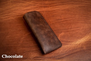 Étui à lunettes en cuir Lunettes de soleil Lunettes personnalisées avec crochet de suspension LGC-0055E - Product Image 5