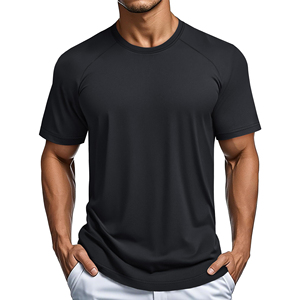 Camisetas Ligeras para Hombre, para Maratón, de Secado Rápido, Ropa Deportiva, Rendimiento Atlético, Tops de Gimnasio, Estilo Liso, Ropa Deportiva Activa, Camisetas de Malla - Product Image 3