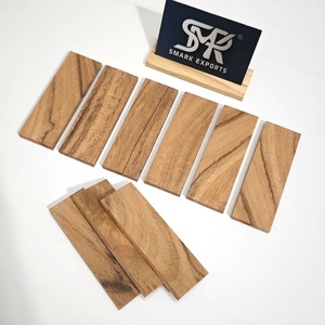 Premium Acacia Wood <b>Knife</b> Handle Scale Blanks Natural Hardwood Custom <b>Knife</b> Handle Plates for DIY <b>Knife</b> Making Crafts - Product Image 4