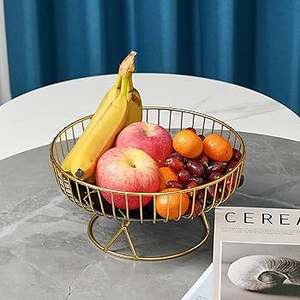 Panier à fruits le plus attrayant pour la décoration de table à la maison, meilleur design, panier de rangement pour aliments et fruits, best-seller, décoration de table pour la maison et la cuisine - Product Image 1