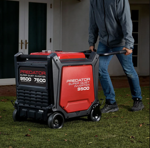 BEST 9500 Watt 4-Stroke 458cc 15L Fuel Tank 90% Efficient 50/60Hz Recoil Start SUPER QUIET Inverter <b>Generator</b> NEW - Product Image 4