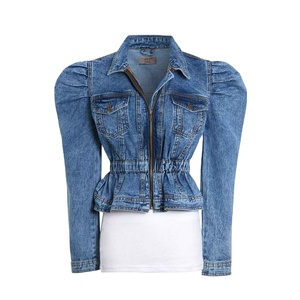 Top de Mezclilla Moderno para Mujer, Prenda de Moda Dinámica, Corte Estilizado, Textura Suave, Comodidad Equilibrada, Estilo Elevado - Product Image 1