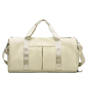 Sac de voyage unisexe de luxe à grande capacité, personnalisé avec logo, décontracté, imperméable, en nylon écologique, avec sangle réglable, pour yoga, sport et fitness - Product Image 6