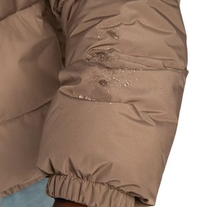 Chaquetas de plumón para hombre, al por mayor, para exteriores, ligeras, cálidas, con logotipo personalizado, de poliéster, negras, con capucha, reversibles, con cremallera, para otoño - Product Image 6