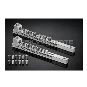 บล็อกขั้วต่ออะลูมิเนียมแบบมีความเสถียรต่อความร้อนสูง พร้อมโครงสร้างแข็งแรงสำหรับป้องกันการโอเวอร์โหลดในห้องไฟฟ้า - Product Image 1